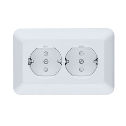 Розетка 2гн с/п с з/к со шторк 