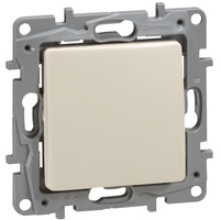 Механизм выкл 1 кл прох ETIKA  слон кость (L672305) ВИНТЫ