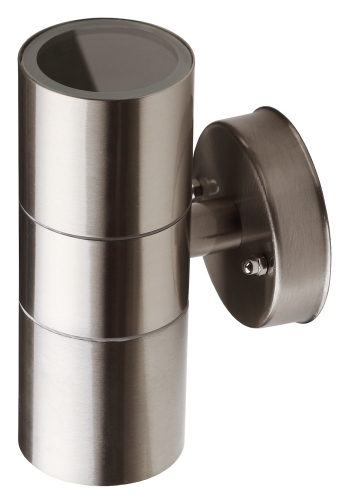 Светильник фасадный WL16 MAX35W под лампу 2*GU10  хром IP44 ЭРА