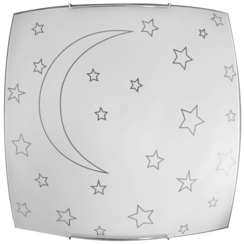 Светильник  Ночка квадрат  300*300 1*Е27 