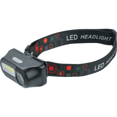 Фонарь налобный Navigator NPT-H32-ACCU налоб.1COB,5Вт+1LED  (93890)