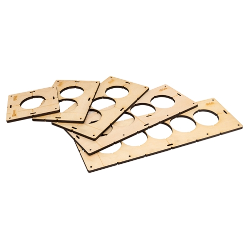 Комплект шаблонов для подрозетников 68мм EKF PROxima