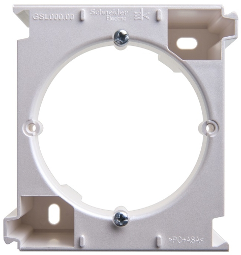 Коробка для наруж. монт.,расшир. бел Glossa GSL000100С (без боковых стенок)