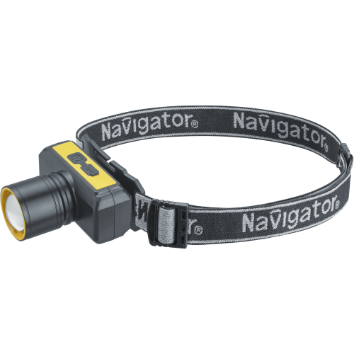 Фонарь налобный Navigator NPT-H41-ACCU 1LEDx10Вт,4реж,Li-ion1.2Ач IP44 (95556)