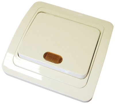 Выключатель 1кл свет  о/п 