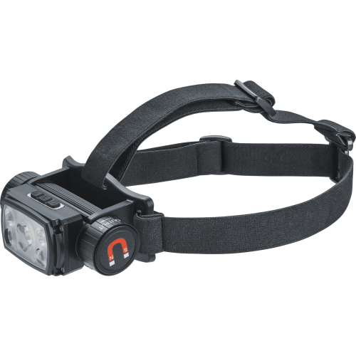 Фонарь налобный Navigator NPT-H37-ACCU налоб.сенсор.1P50,5Вт+2XPE,3Вт li-ion 1,2Ач (93880)