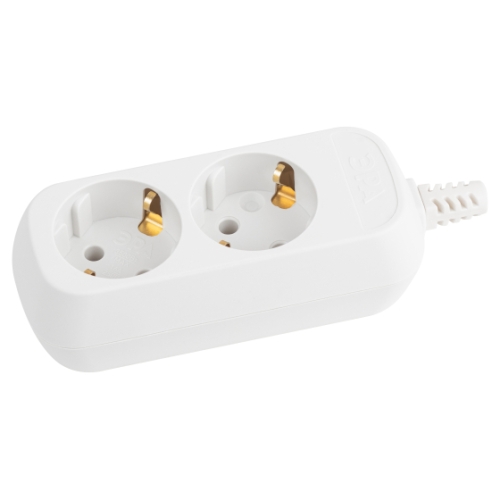 Колодка для удлинителя  ЭРА 2 гн. сз