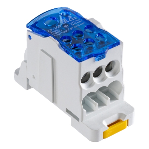 Блок распределительный (КРОСС) КБР-160А  крепеж на монтп  и DIN рейку Smartbuy