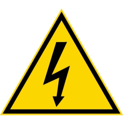 Наклейка Молния 50х50х50мм