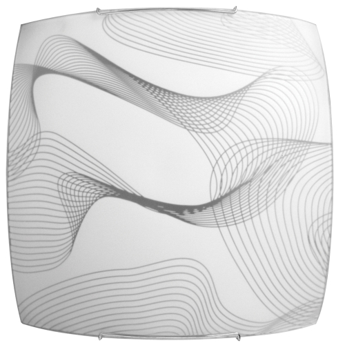 Светильник Бриз 300х300 НПБ 09-60-003 М83 мат бел/крепеж хром 