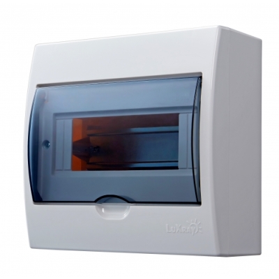 Корпус пласт ЩРН-П- 8  IP40 LUXRAY Lezard 731-2000-008  (копия ЭКФ)