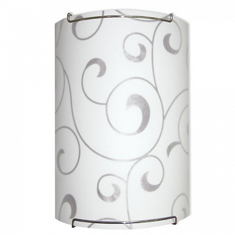 Светильник  Иволга 150х360 НББ 21-2*60 мат бел/крепеж хром (205909)