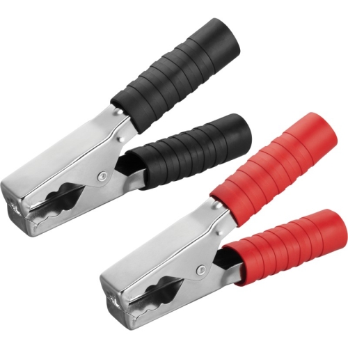 Зажим крокодил 250А 150мм КРАСНЫЙ+ЧЕРНЫЙ (набор 2шт) ОНЛАЙТ (100)