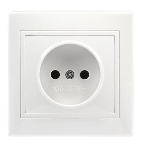 Розетка 1гн сп белая 10А Венера Smartbuy