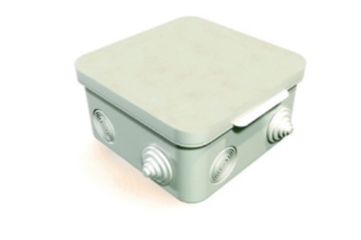 Коробка распр.герм.  80*80*50 IP54 4 герм. вводов GE 41238