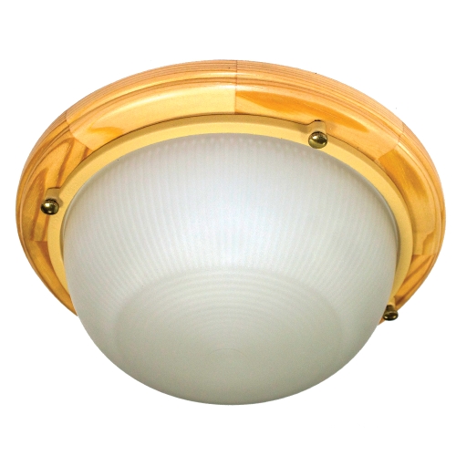 Светильник Терма 1101 круг бол НББ 03-100-009 мат/корпус дер. липа 