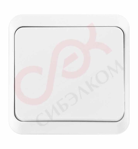 Выключатель 1кл о/п белый 