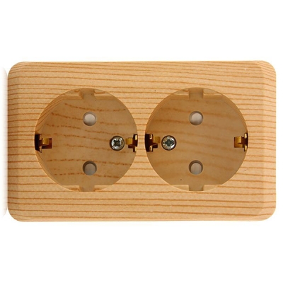 Розетка 2гн с з/к со шторк  о/п 