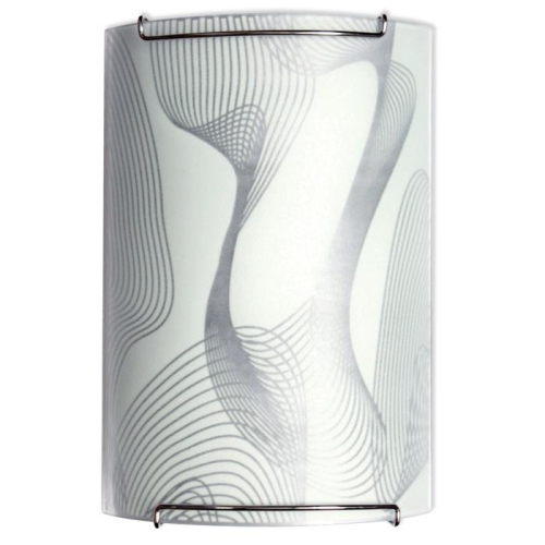 Светильник  Бриз 150х360 НББ 21-2*60 мат бел/крепеж хром 1005205517