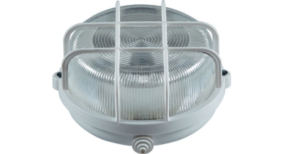 Светильник НПП 03-100-010.2 круг пласт с реш 