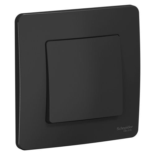 Выключатель 1кл Blanca с/п Антрацит прох. 10А BLNVS010606 (6/60)