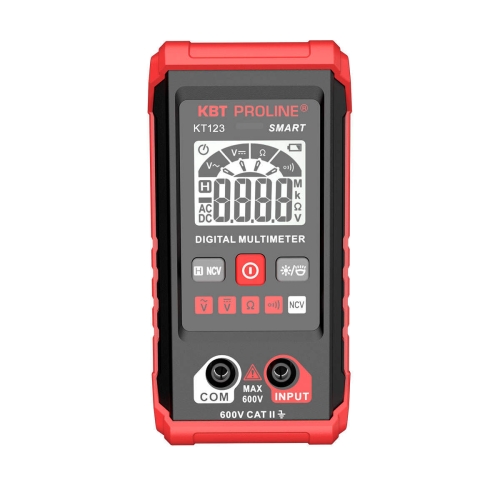 Мультиметр КВТ цифровой KT 123С с True RMS и автоматическим выбором PROLINE