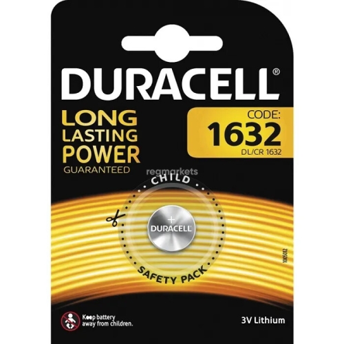 Элемент питания Duracell CR1632  BL1