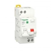 Диф.автомат RESI9 1+ N 25А 30мА C AC 6kA  тип АС Schneider Electric R9D25625 (6)