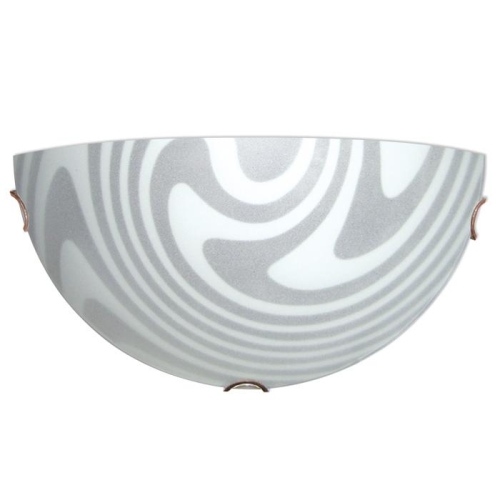 Светильник  Диона 300/2  мат бел/крепеж хром 