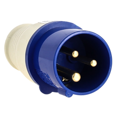 Вилка переносная 013 2P+PE 16А (10)