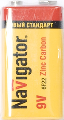 Батарейка Navigator 94762 NBT-NS-6F22-SH1 