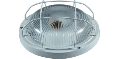 Светильник НПП03-100-102  IP65 круг больш метал с реш 