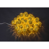 Гирлянда Navigator 14041 NGF-D003-30WW-230-золотые шарики